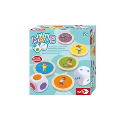 noris Happy Move Bewegungsspiel mit XXL-Würfeln (ab 2 Jahre, Indoor & Outdoor) für 10,49€ statt 14,38€
