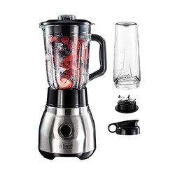 Russell Hobbs Standmixer 2-in-1 (1,5 L Glas + 0,6 L To-Go, Ice-Crush) für 53,99€ statt 65,89€