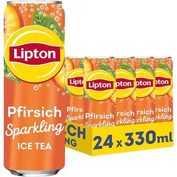 Lipton Ice Tea Sparkling Peach 24 x 0,33 l Dosen für 13,49€ im Spar-Abo – nur 0,56€ je Dose