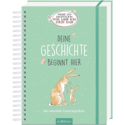 Erinnerungsalbum – Weißt du eigentlich, wie lieb ich dich hab?: Deine Geschichte beginnt hier für 9,40€ (Vergleich: 20,00€)