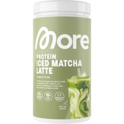 MORE Protein Iced Matcha Latte (500g) für 23,08€ (Vergleich: 34,04€)