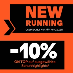 SportScheck: 10% Extra-Rabatt auf neue Laufschuhe