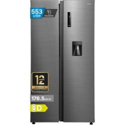 Midea Side-by-Side Kühlschrank 553L für 599,99€ (Vergleich: 789,99€)