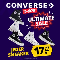 Converse Ultimate Sale bei SportSpar: jeder Sneaker für 17,77€