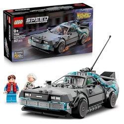 LEGO Speed Champions Zurück in die Zukunft DeLorean Zeitmaschine (77256, 357 Teile, 2 Minifiguren) für 17,99€ statt 21,82€