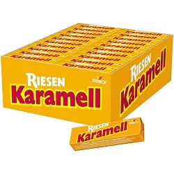 Karamell RIESEN 80 x 30 g Stangen für 10,99€ (Vergleich: 13,80€)