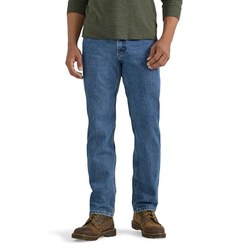Wrangler Authentics Classic Regular Jeans (Herren, Stonewash) für 16,50€ statt 39,95€