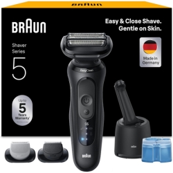 Braun Rasierer Herren Elektrisch Series 5, 52-N7650cc, Schwarz für 119,99€ (Vergleich: 169,90€)