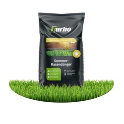 Turbogrün Rasendünger Sommer 10 kg (500 m²) für 35,69€ – befristetes Angebot