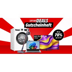 Das neue MediaMarkt Gutscheinheft: Let’s-Go-Deals bis 10.08.2026