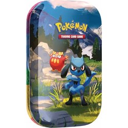Pokémon Mini-Tin Mega-Entwicklung Riolu und Flampion für 10,99€ statt 24,98€