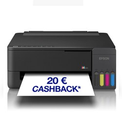 EPSON EcoTank ET-1910 Drucker bei MediaMarkt für 149,99€ (+ 20€ Cashback)