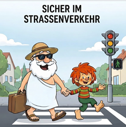 Mit Pumuckl sicher im Straßenverkehr: 10 Tipps für Eltern und Kinder