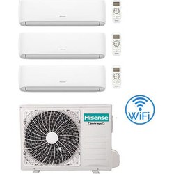 Hisense Trial-Split-Klimaanlage (9.000+9.000+12.000 BTU, A++/A+, WiFi) für 1.586,22€ (Vergleich: 1.977,78€)