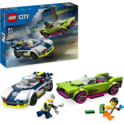 LEGO City Verfolgungsjagd mit Polizeiauto und Muscle Car für 13,79€ (Vergleich: 17,09€)