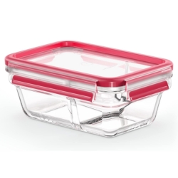 EMSA Clip & Close Glas Frischhaltedose, rechteckig, 0,8 L für 6,95€ (Vergleich: 13,56€)