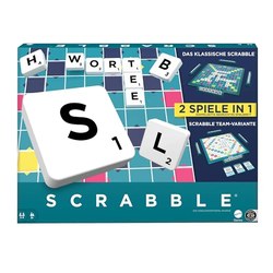 Mattel Games Scrabble Zwei in Eins (2-in-1 Brettspiel) für 16,99€ (Vergleich: 22,31€)