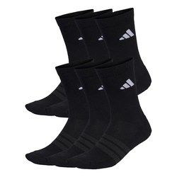 adidas Cushioned Crew Socken 6er-Pack (schwarz) für 12,72€ statt 17,95€