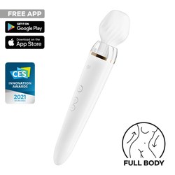 EIS Gratis-Tagesangebot: Satisfyer Double Wand-er Connect App (34 cm) für 0€ ab 69,95€ Warenkorbwert (Vergleich: 54,26€)