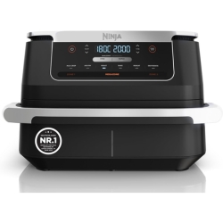Ninja FlexDrawer Heißluftfritteuse (6 Liter), Dual Zone Air Fryer AF550EU für 119,00€ (Vergleich: 133,82€)