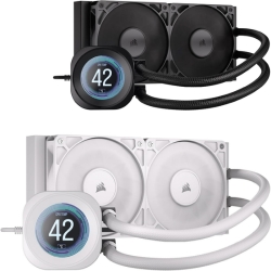 CORSAIR Nautilus 240 RS LCD Flüssig-CPU-Kühler – 2,1-Zoll-IPS LCD-Bildschirm, 240mm AIO für 59,90€ (Vergleich: 91,90€)