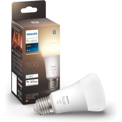Philips Hue White E27 LED Glühbirne, 1100lm, warmweiß, dimmbar für 13,00€ (Vergleich: 23,42€)