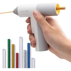HOTO Akku Heißklebepistole Pro (inkl. 40 Sticks) für 29,99€ statt 49,99€ dank Code