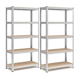 SONGMICS Schwerlastregal 2er-Set (je 40×90×180 cm, bis 875 kg) für 34,93€ statt 41,92€