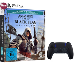PS5 Controller + PS5 Assassin’s Creed Black Flag Resynced für 94,99€ (Vergleich: 124,99€)