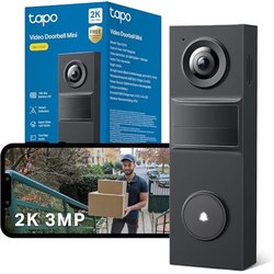 Tapo D205 Akku-Videotürklingel (2K, 160°, KI-Erkennung) für 39,99€ statt 49,76€