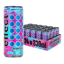 effect Energy Drink Bubble Gum 24er-Tray (24 x 0,33l) für 16,74€ – nur 0,70€ pro Dose
