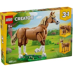 LEGO Creator 3-in-1 Beautiful Horse (31166) für 26,99€ (Vergleich: 29,99€)