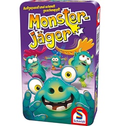 Schmidt Spiele Monsterjäger Bring mich mit Spiel in der Metalldose (51443) für 4,99€ (Vergleich: 10,94€)