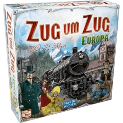 Asmodee, Zug um Zug – Europa, Grundspiel, Familienspiel, Deutsch für 30,59€ (Vergleich: 35,99€)