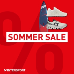 Intersport: Sommer Sale mit bis zu 60% Rabatt + 10% Extra-Rabatt für Club-Mitglieder