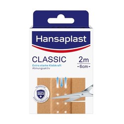 Hansaplast Classic Pflaster (2 m x 6 cm, Meterware) für 2,24€ statt 4,15€