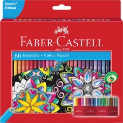 Faber-Castell Buntstifte Set Castle (60 Stück) für nur 11,47€ (Vergleich: 17,16€)