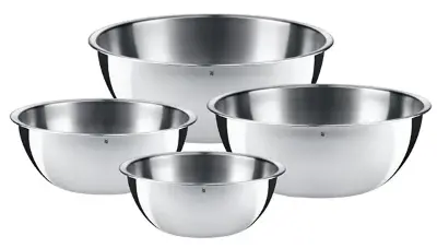 🥣 WMF Gourmet Cromargan-Küchenschüsseln 4-teilig für 29,99€ (statt 36€)