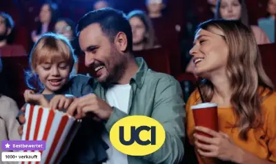 🍿 5 UCI Kino-Tickets für alle 2D-Filme für 24,45€ – 10 Tickets ab 34,90€