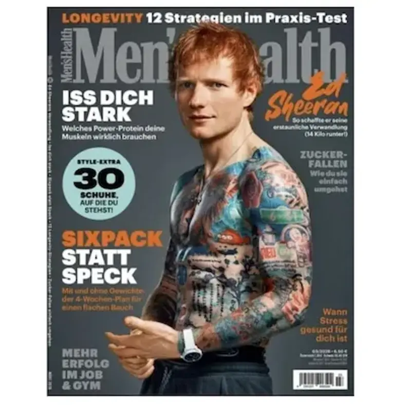 💪 11 Ausgaben Men’s Health für 72,55€ + Prämie: bis 70€ Gutschein