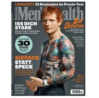 💪 11 Ausgaben Men’s Health für 72,55€ + Prämie: bis 70€ Gutschein