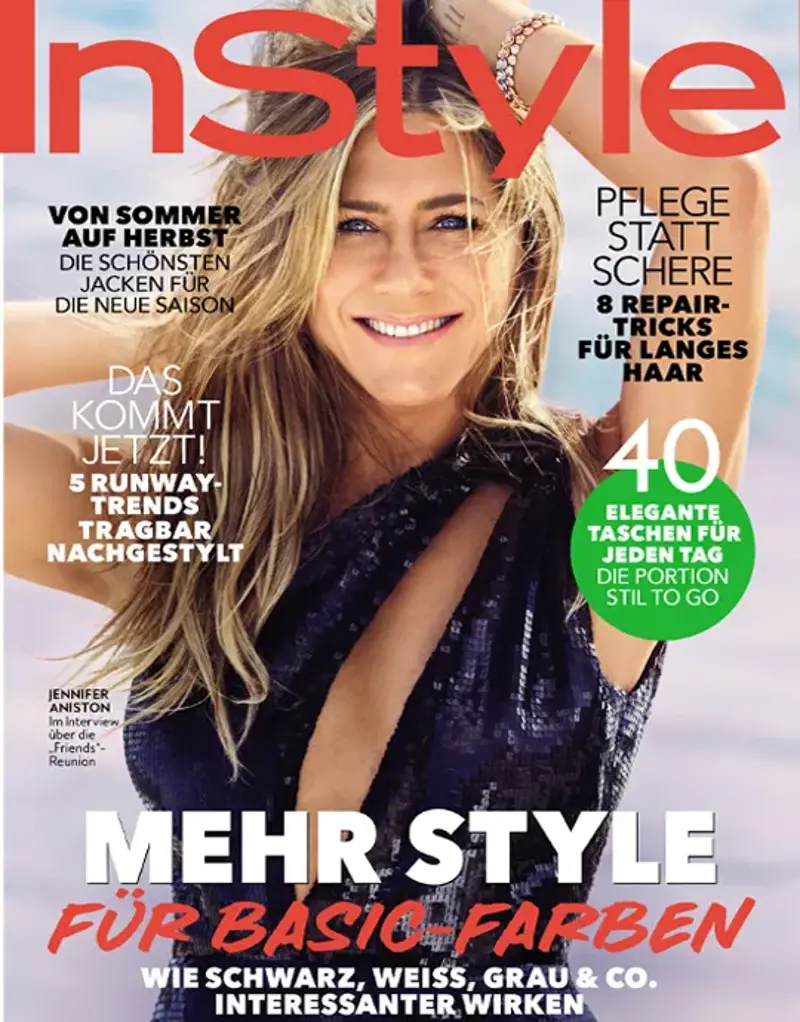 👩‍🦰 6 Ausgaben InStyle für 31,80€ + Prämie: 25€ Verrechnungsscheck