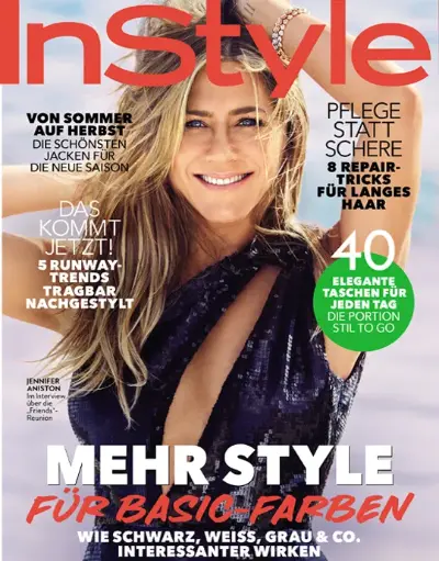 👩‍🦰 6 Ausgaben InStyle für 31,80€ + Prämie: 25€ Verrechnungsscheck
