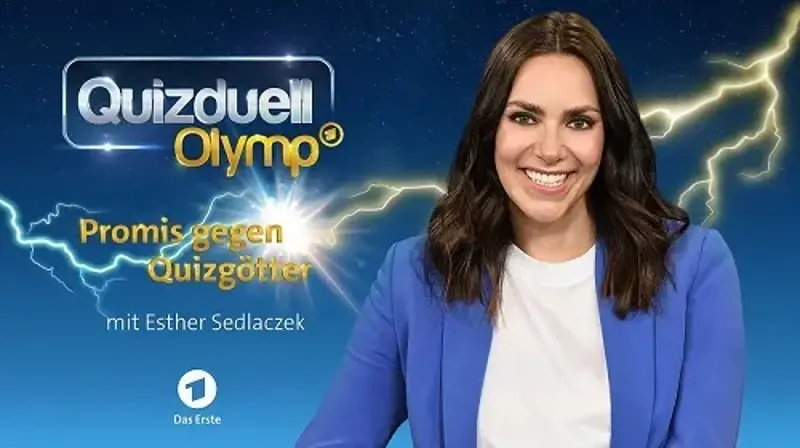 Freikarten für Quizduell Olymp mit Esther Sedlaczek in Hamburg für Oktober