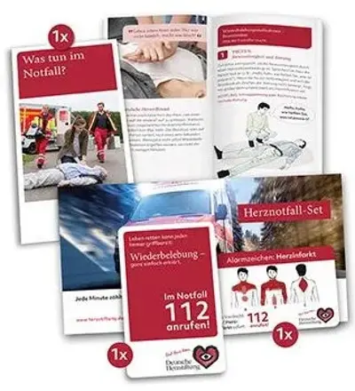🫀 Wieder da! Herznotfall-Set der Deutschen Herzstiftung komplett kostenlos