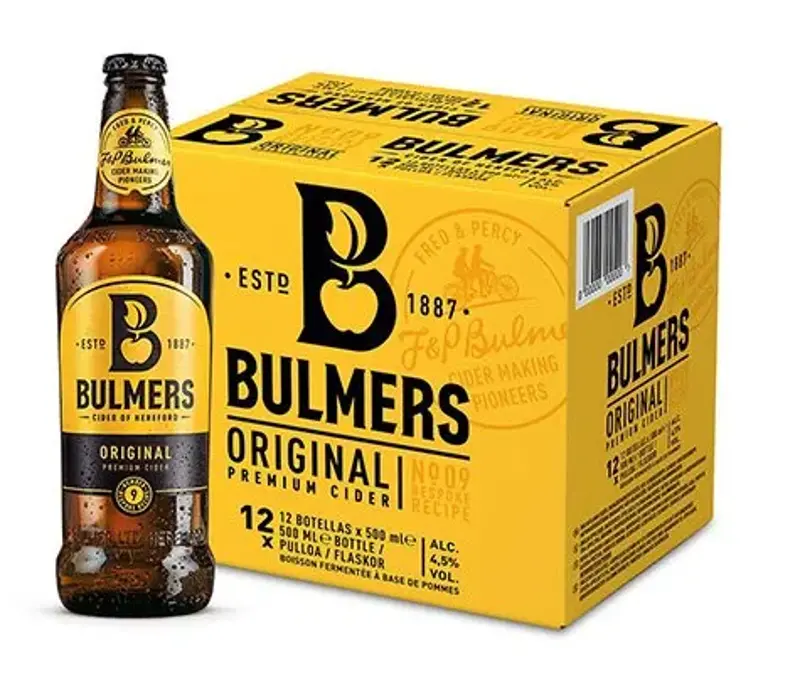 🍏 12x Bulmers Original Cider (0.5 l) ab 19,54€ (statt 27€)