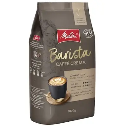 ☕️ 1kg Melitta Barista Crema ganze Bohnen, Stärke 3 ab 12,59€ (statt 16€)
