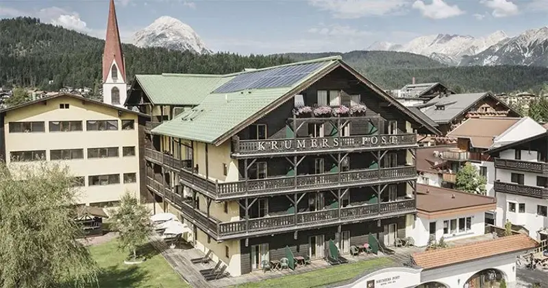 ⛰️ 7 ÜN in Tirol in 4,5* Wellnesshotel mit HP & Wellness auf 2.500m² für 750€ p.P.