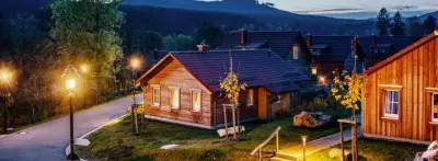 ⛰️ 2 ÜN im Harz in 75m² Premium Lodge (HC 100%) inkl. eigener Sauna & Kamin ab 136,50€ p.P.