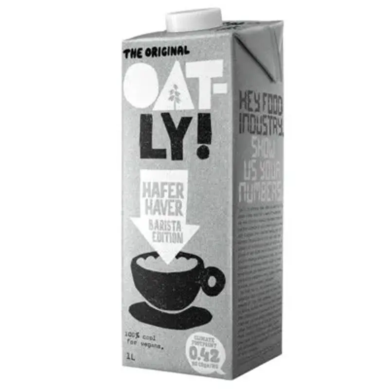 🌻🥛 6er Pack Oatly Haferdrink Barista Edition ab 10,45€ (statt 16€) – nur 1,74€ pro Stück